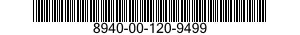 8940-00-120-9499  8940001209499 001209499