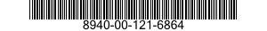 8940-00-121-6864  8940001216864 001216864
