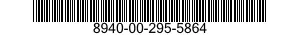 8940-00-295-5864  8940002955864 002955864