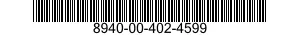 8940-00-402-4599  8940004024599 004024599