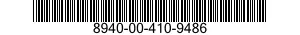 8940-00-410-9486  8940004109486 004109486