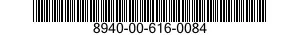 8940-00-616-0084  8940006160084 006160084