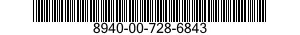 8940-00-728-6843  8940007286843 007286843