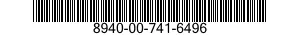 8940-00-741-6496  8940007416496 007416496
