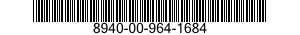 8940-00-964-1684  8940009641684 009641684