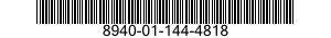 8940-01-144-4818  8940011444818 011444818