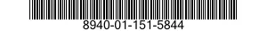 8940-01-151-5844  8940011515844 011515844