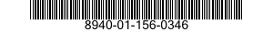 8940-01-156-0346  8940011560346 011560346