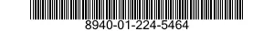 8940-01-224-5464  8940012245464 012245464