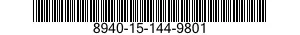 8940-15-144-9801 DIETARY SUPPLEMENT,THERAPEUTIC 8940151449801 151449801