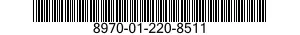 8970-01-220-8511  8970012208511 012208511