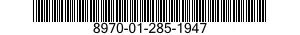 8970-01-285-1947  8970012851947 012851947