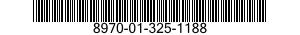 8970-01-325-1188  8970013251188 013251188