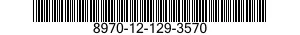 8970-12-129-3570  8970121293570 121293570
