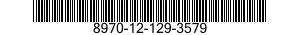 8970-12-129-3579  8970121293579 121293579