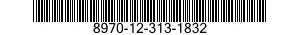 8970-12-313-1832 RATION,SURVIVAL 8970123131832 123131832
