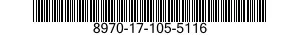 8970-17-105-5116 FOOD PACKET,SURVIVAL 8970171055116 171055116