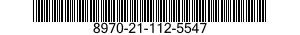 8970-21-112-5547  8970211125547 211125547