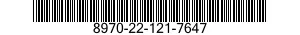 8970-22-121-7647  8970221217647 221217647