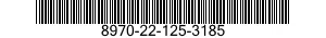 8970-22-125-3185 MEAL,INDIVIDUAL 8970221253185 221253185