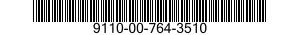 9110-00-764-3510  9110007643510 007643510