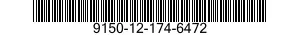 9150-12-174-6472 LUBRICATING OIL,ENGINE 9150121746472 121746472