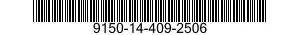 9150-14-409-2506 HYDRAULIC FLUID,PETROLEUM BASE 9150144092506 144092506