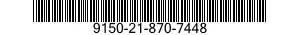 9150-21-870-7448 LUBRICATING OIL,ENGINE 9150218707448 218707448