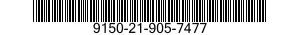 9150-21-905-7477 LUBRICATING OIL,ENGINE 9150219057477 219057477
