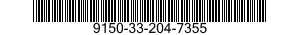 9150-33-204-7355 HYDRAULIC FLUID,PETROLEUM BASE 9150332047355 332047355