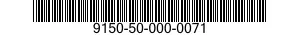 9150-50-000-0071 LUBRICATING OIL,ENGINE 9150500000071 500000071