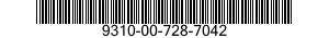 9310-00-728-7042  9310007287042 007287042