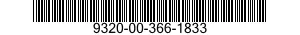 9320-00-366-1833  9320003661833 003661833