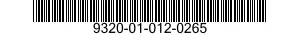 9320-01-012-0265  9320010120265 010120265
