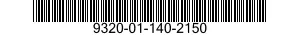 9320-01-140-2150 RUBBER SHEET,SOLID 9320011402150 011402150