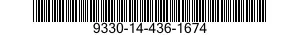 9330-14-436-1674 MOLDING,PLASTIC 9330144361674 144361674
