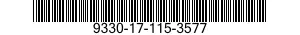 9330-17-115-3577 KUNSTSTOF,SCHUTBLAD 9330171153577 171153577