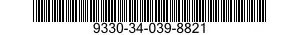 9330-34-039-8821 MOLDING,PLASTIC 9330340398821 340398821