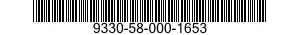 9330-58-000-1653 PLASTIC MATERIAL,CELLULAR 9330580001653 580001653