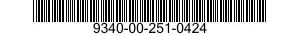 9340-00-251-0424 TUBING,GLASS 9340002510424 002510424