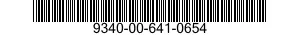 9340-00-641-0654  9340006410654 006410654