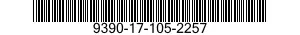 9390-17-105-2257 NONMETALLIC SPECIAL SHAPED SECTION 9390171052257 171052257