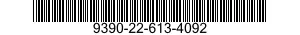 9390-22-613-4092 NONMETALLIC SPECIAL SHAPED SECTION 9390226134092 226134092