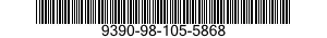 9390-98-105-5868 TAPE,REFLECTIVE 9390981055868 981055868