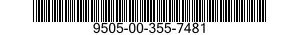9505-00-355-7481  9505003557481 003557481