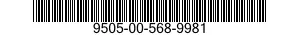 9505-00-568-9981  9505005689981 005689981