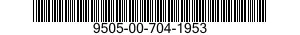 9505-00-704-1953  9505007041953 007041953