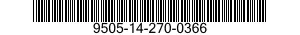 9505-14-270-0366 WIRE,NONELECTRICAL 9505142700366 142700366