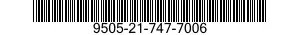9505-21-747-7006 WIRE,NONELECTRICAL 9505217477006 217477006