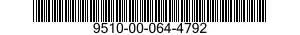 9510-00-064-4792  9510000644792 000644792